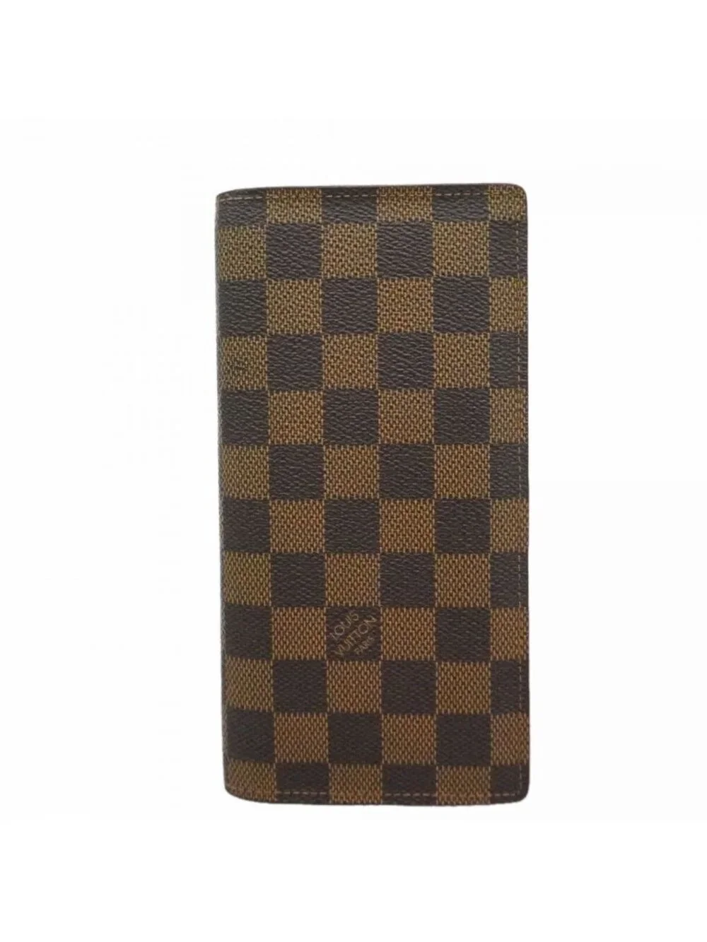 Louis Vuitton Wallet Damier Portefeuille Brazza Ebene